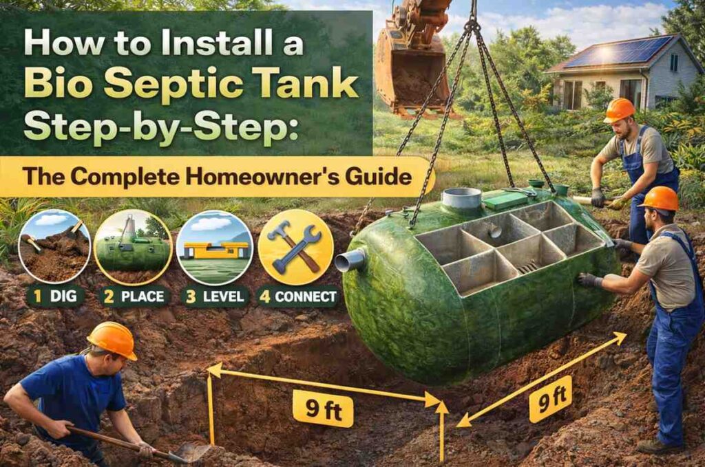 How to Install a Bio Septic Tank Step-by-Step 2026