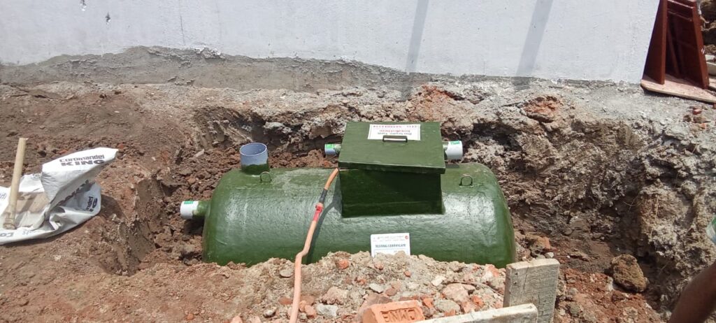 bio septic tank-installation