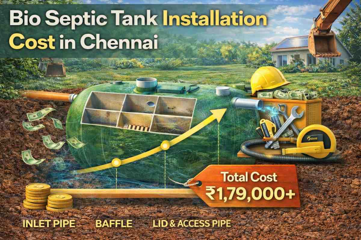 Bio Septic Tank Installation Cost in Chennai