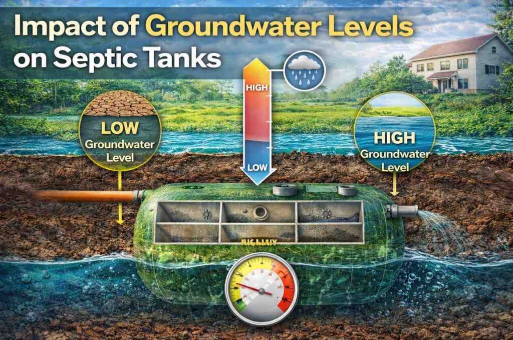 Impact of Groundwater Levels on Septic Tanks