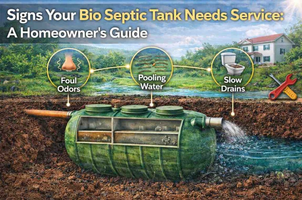 Signs Your Bio Septic Tank Needs Service