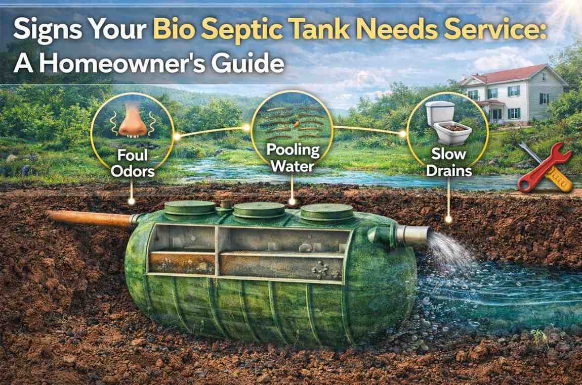 Signs Your Bio Septic Tank Needs Service