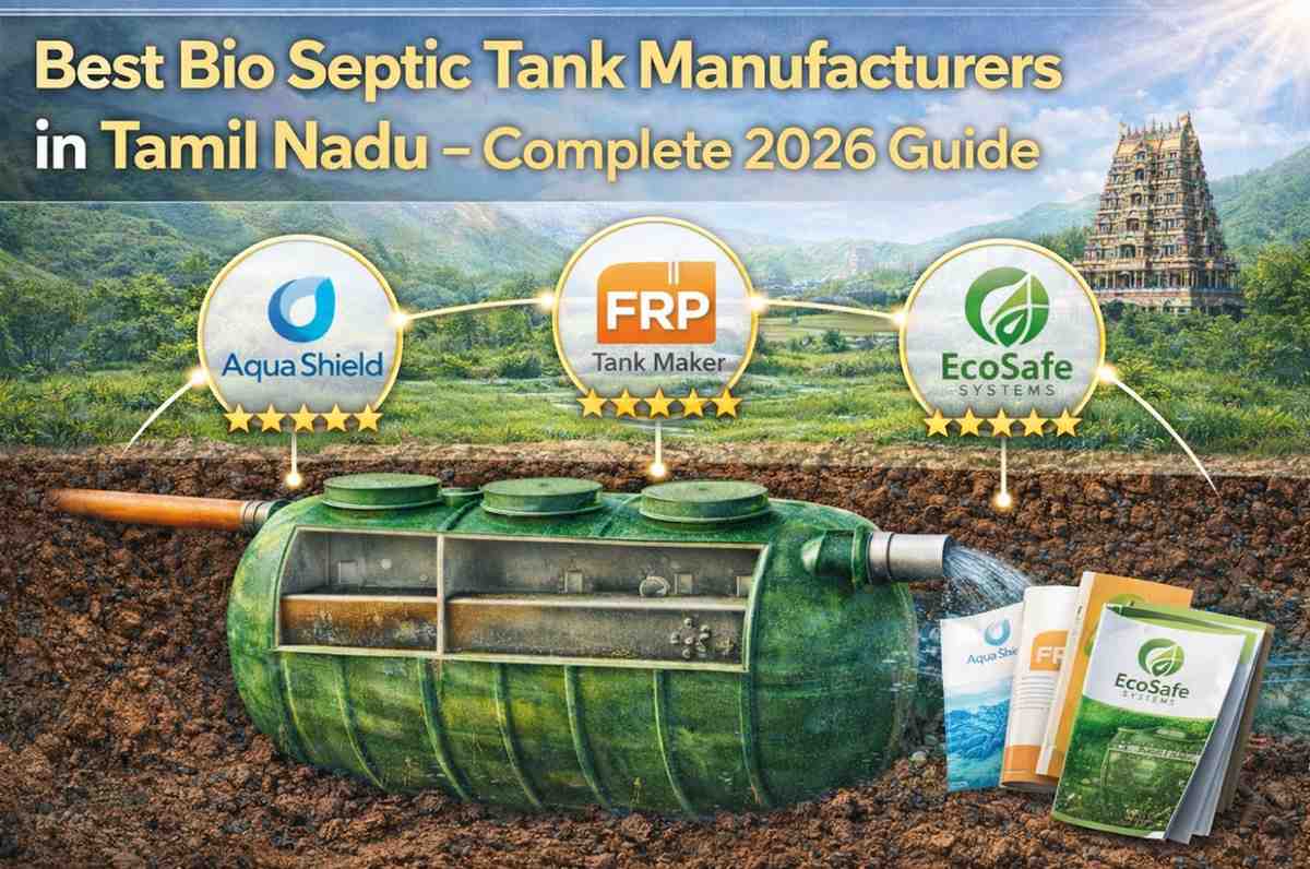 Best Bio Septic Tank Manufacturers in Tamil Nadu